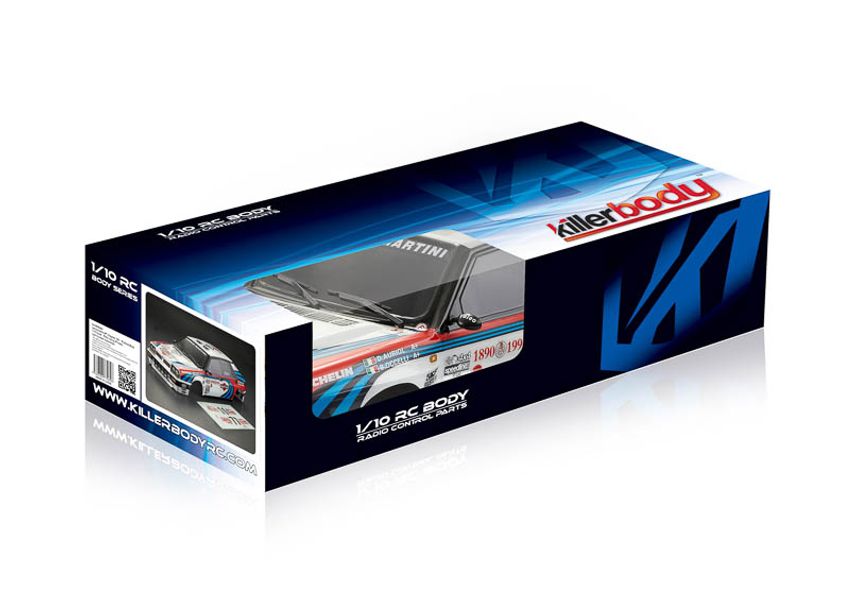Killerbody 48384 Lancia Delta HF Integrale – En rallylegende i 1/10 skala!