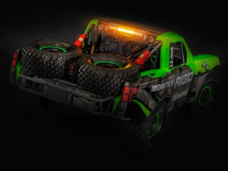 Traxxas 85086-4-RGD1 UDR 4WD TQi TSM LED-set Green