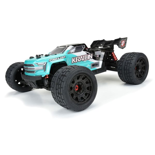 Pro-Line 1/8 Menace HP BELTED Fr/Rr 3.8" MT Tires Mounted 17mm Black Raid (2)