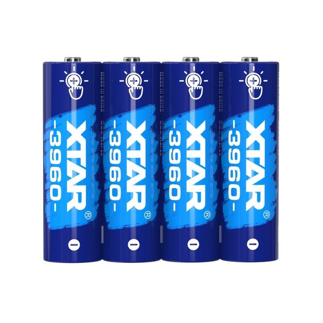 Hovedbilde XTAR AA 1.5V 3960mWh Batterier 4stk