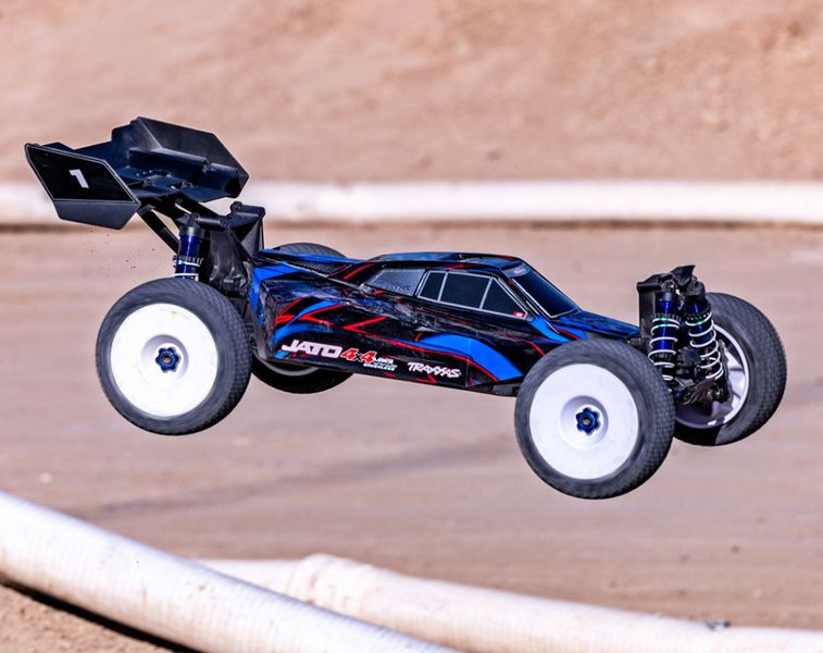 Traxxas 90386-4 Jato 4x4 1/8 VXL-4s EHD RTR Blue