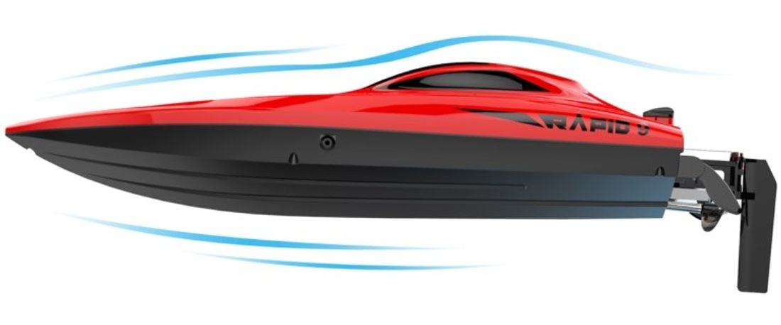  UDI UDI009 Rapid RC B&aring;t - R&oslash;d 2.4GHz