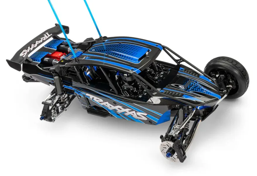 Traxxas 109076-4-BLUE Funco Pro Scale Sand Car 8S 2WD Blue