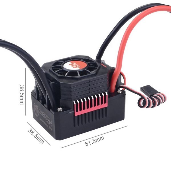 Surpass Hobby Combo 80A ESC m/3665 3500KV BL WP