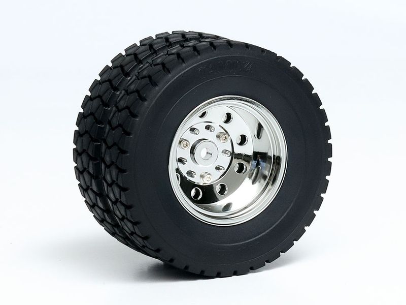 Tamiya 56376 SCANIA 8X4/4 PAINTED GUN METAL