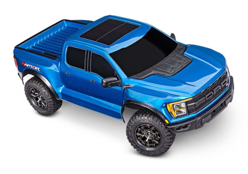 Traxxas 101076-4-BLUE Ford F-150 Raptor R 4WD 1/10 RTR TQi 