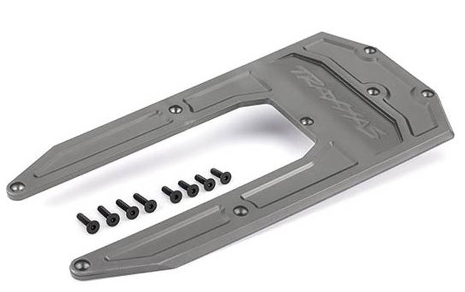 Traxxas 9623P Skidplate Chassis Gray Sledge