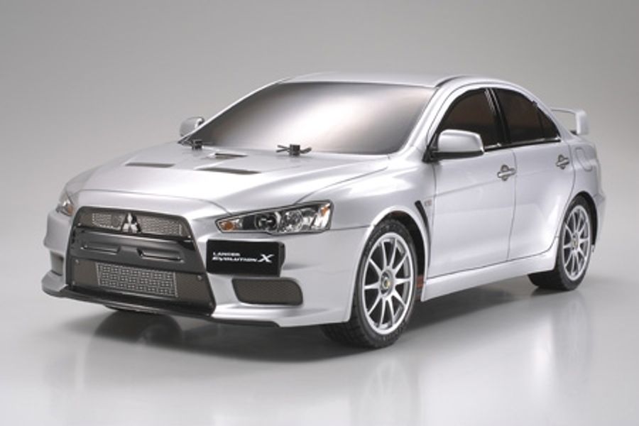 TAMIYA 51376 1/10 Scale R/C Lancer Evo X Body Parts Set