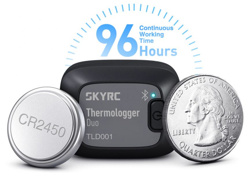 SkyRC 500043 Thermologger Duo TLD001