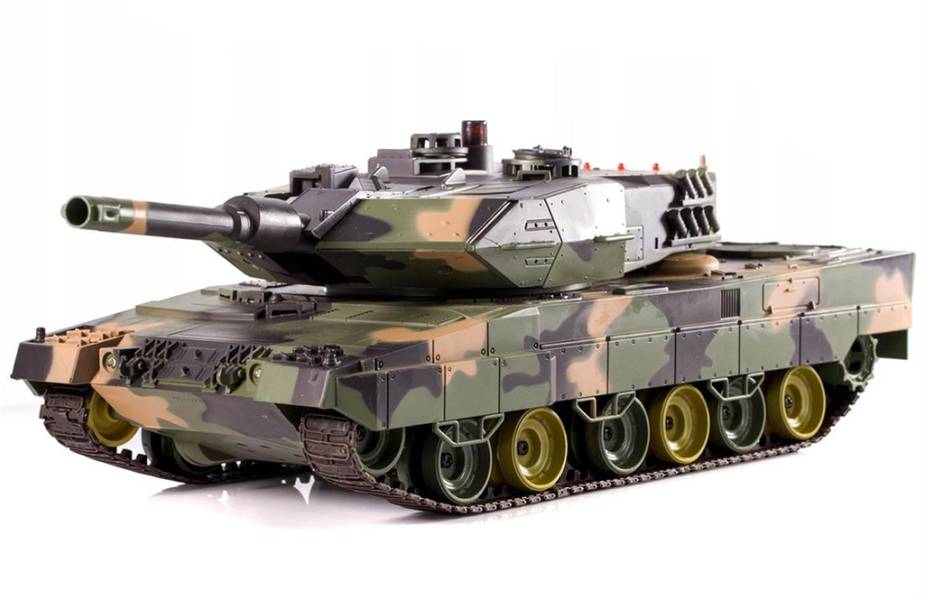 Heng Long 3809-2 Battle Tank 1:24 - Leopard II A5 - Airgun & IR