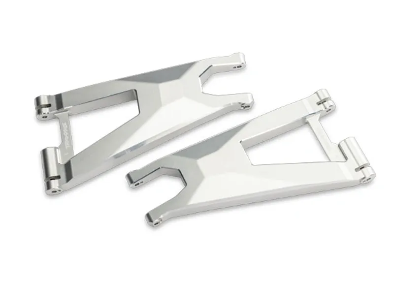 Traxxas 10930X-SLVR Sus. Arm Lower Front Alu Silver (Pair) Funco Sand Car