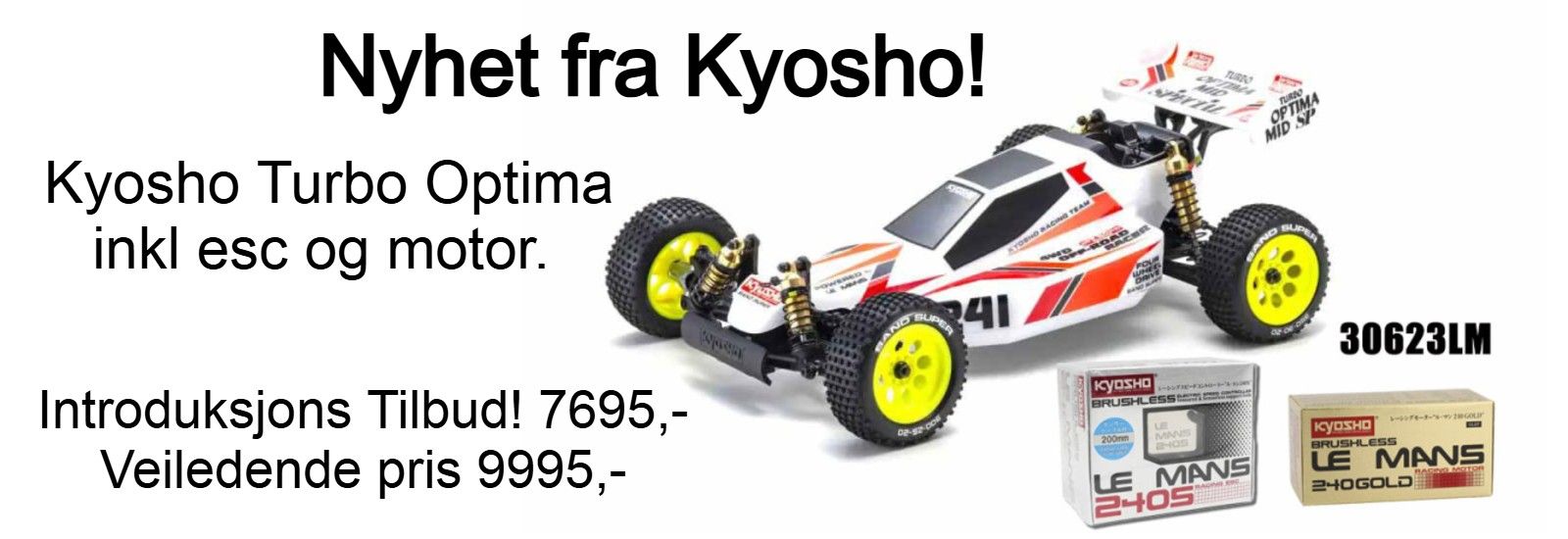 kyosho turbo optima le mans motor esc