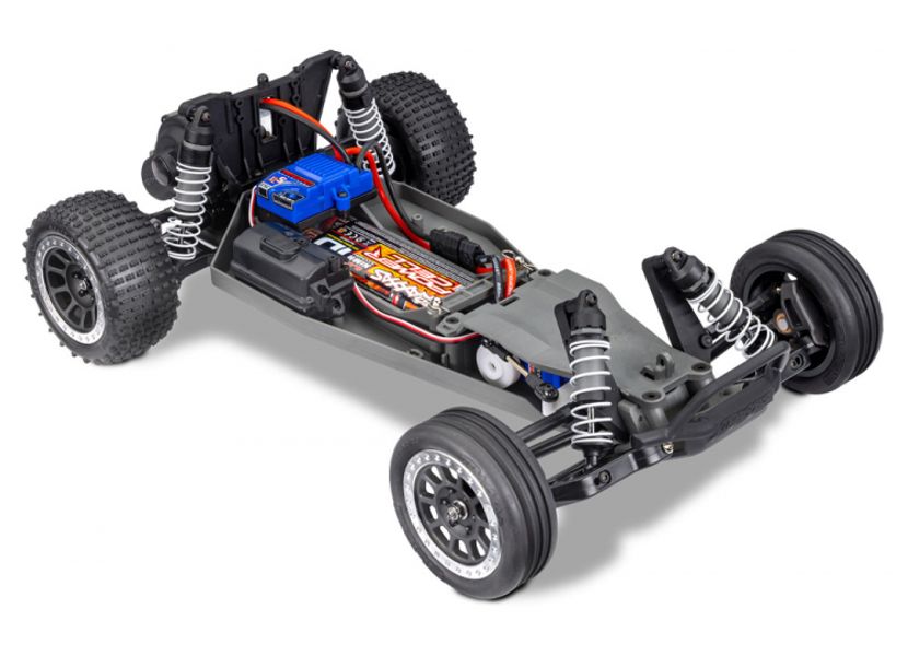 Traxxas 242548 Bandit 2WD 1/10 RTR TQ EHD Red Charger / Battery