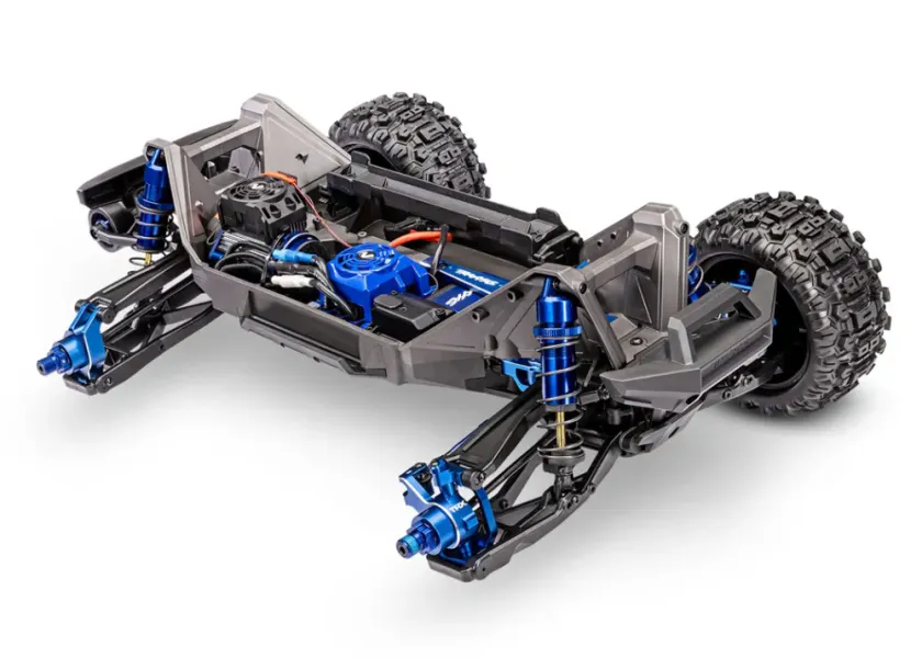 Traxxas 89087-4 MAXX Ultimate VXL-4s 4WD 1/10 RTR TQi TSM Blue