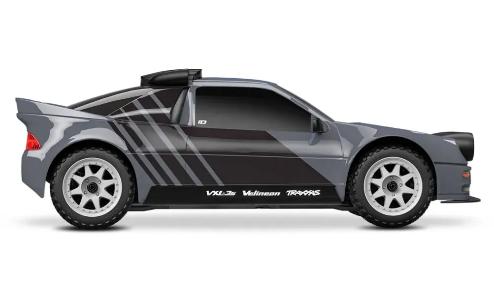 Traxxas 108046-1 Mini Rally Ford RS200 RTR TQi VXL-3s GRAY