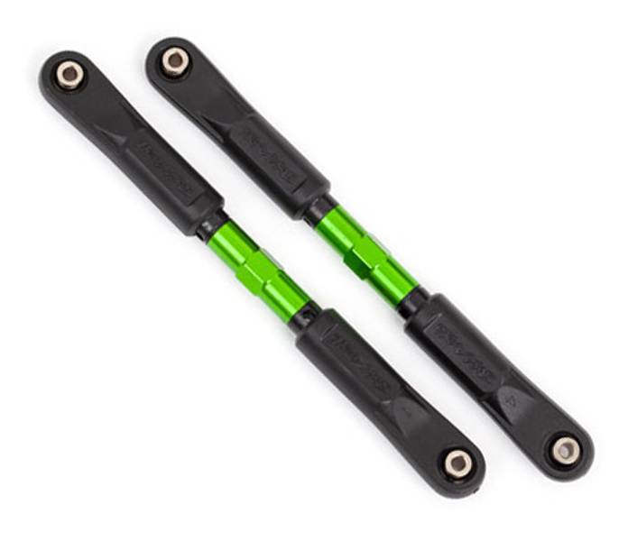 Traxxas 9547G Camber Links Front Alu Green (2) Sledge