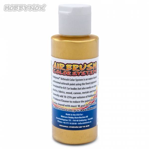 Hobbynox 24020 Airbrush Color Pearl Gold 60ml